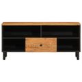 vidaXL TV skrinka 100x33x46 cm akáciový masív