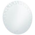 vidaXL Kúpeľňové zrkadlo s LED osvetlením 80 cm