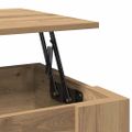 vidaXL Konferenčný stolík Artisan Dub 79x49x41 cm Upravené drevo