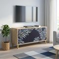 vidaXL TV skrinka DOKKUM 102 x 33 x 50 cm Sonoma Kompozitné drevo