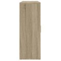 vidaXL Komody 3 ks dub sonoma 60x31x84 cm kompozitné drevo