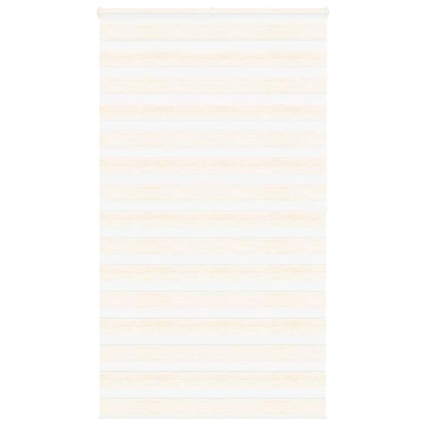 vidaXL Zebra roleta 130x200 cm šírka látky 125,9 cm polyester