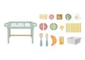 Raňajkový set Pastel