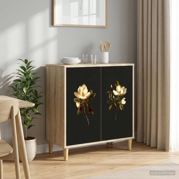 vidaXL Servírovacia skriňa BREMEN Sonoma 69 x 33 x 75 cm