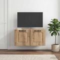 vidaXL Nástenná TV skrinka 59,5 x 41 x 30 cm Dub artisan