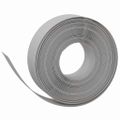 vidaXL Záhradné obruby 4 ks sivé 10 m 15 cm polyetylén