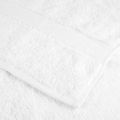 vidaXL 6-dielna prémiová sada uterákov SOLUND biela 600 g/m²