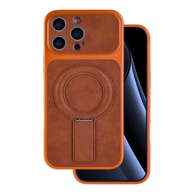 Puzdro Luxgrip Mag pre iPhone 16 Pro Max 6,9" oranžová