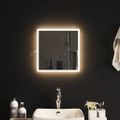 vidaXL LED kúpeľňové zrkadlo 40x40 cm