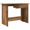 vidaXL Stôl Staré drevo 100 x 50 x 76 cm Kompozitné drevo