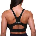 Bežecká športová podprsenka Pulse Black - GymBeam, veľkosť S
