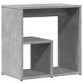 vidaXL Príručné stolíky 2 ks betónové sivé 50x30x50cm kompozitné drevo