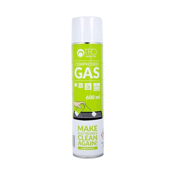 stlačený vzduch (horľavý) TFO air duster, 600 ml