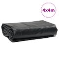 vidaXL Celta antracitová 4x4 m 650 g/m²