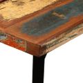 vidaXL Barový stôl, recyklovaný masív 150x70x107 cm