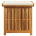 vidaXL Vonkajší box na vankúše 60x50x61 cm akáciový masív