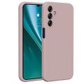 Silikónové puzdro Etteri pre Samsung Galaxy A15 4G / A15 5G svetloružové