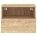 vidaXL TV nástenné skrinky 2 ks dub sonoma 40x30x30cm kompozitné drevo
