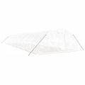 vidaXL Fóliovník s oceľovým rámom biely 90 m² 18x4x2 m