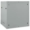 vidaXL Sieťový kabinet s úložiskom Sivá 60 x 60 x 65 cm Oceľ