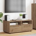vidaXL TV skrinka 100 x 48 x 43 cm Remeselný dub Kompozitné drevo
