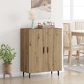 vidaXL Servírovacia skriňa Remeselný dub 69,5 x 34 x 90 cm