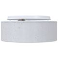 vidaXL Stropná lampa so bodmi Sivá 30 x 30 x 13,5 cm látka