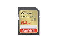 Paměťová karta flash - 64 GB - Video Class V30 / UHS-I U3 / Class10 - SDXC UHS-I