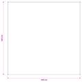 vidaXL Uterák na stôl 5 ks Obdĺžnikový Béžová 140 x 140 cm