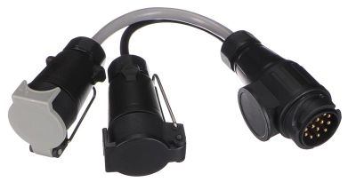 Káblová redukcia zástrčky tažného zariadenia TRAILER CABLE 6, zo 13pin na 7pin N+S, 35 cm SIXTOL