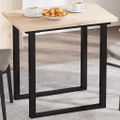 vidaXL Stolová doska 80x50x2,5 cm obdĺžniková masívna borovica