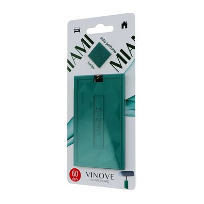 Vinove Vonná prívesok do auta Miami Scented Card