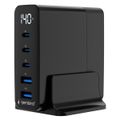 GEMBIRD 5-port 140 W GaN USB, Rýchlonabíjačka 140W