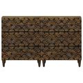 vidaXL Servírovacia skriňa 2 ks 60 x 33,5 x 75 cm Masívne mango drevo