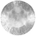 vidaXL Tepaný hliníkový konferenčný stolík 70x30 cm strieborná farba