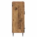 vidaXL Servírovacia skriňa so zásuvkou Staré drevo 66 x 34,5 x 95 cm