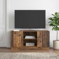 vidaXL TV skrinka 102 x 34,5 x 47 cm Staré drevo Kompozitné drevo