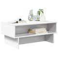 vidaXL Konferenčný stolík Biela 80 x 46 x 35 cm Kompozitné drevo