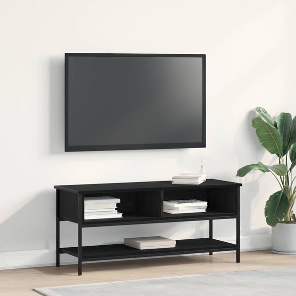 vidaXL Zostava TV skriniek Nástenný Čierny dub 100 x 35 x 45 cm