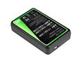 ADCB20 Green Cell Charger AHBBP-501 for GoPro AHDBT-501, Hero 5 Hero 6 Hero 7 HD Black White Silver