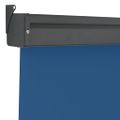 vidaXL Bočná markíza na balkón 125x250 cm, modrá
