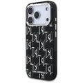 Puzdro Karl Lagerfeld IML KL Monogram MagSafe pre iPhone 17 Pro čierne