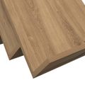 vidaXL Regál na časopisy s poličkou Remeselný dub 90 x 53 x 28,5 cm