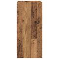 vidaXL Servírovacia skriňa Staré drevo 75 x 36 x 80 cm