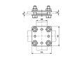Svorka páska-páska SR 2b FeZn (ocel/zinc) Tremis V110