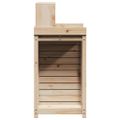 vidaXL Stôl na presádzanie s policami 82,5x50x109,5cm masívna borovica