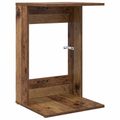 vidaXL Bočný stôl Staré drevo 40 x 38 x 62,5 cm Kompozitné drevo
