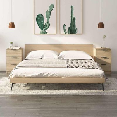 vidaXL Nočné stolíky 2 ks dub sonoma 40x36x65 cm