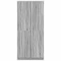 vidaXL Šatník sivý dub sonoma 90x52x200 cm spracované drevo