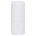 vidaXL Balkónové zásteny 10 ks biele 255x19 cm polyratan
